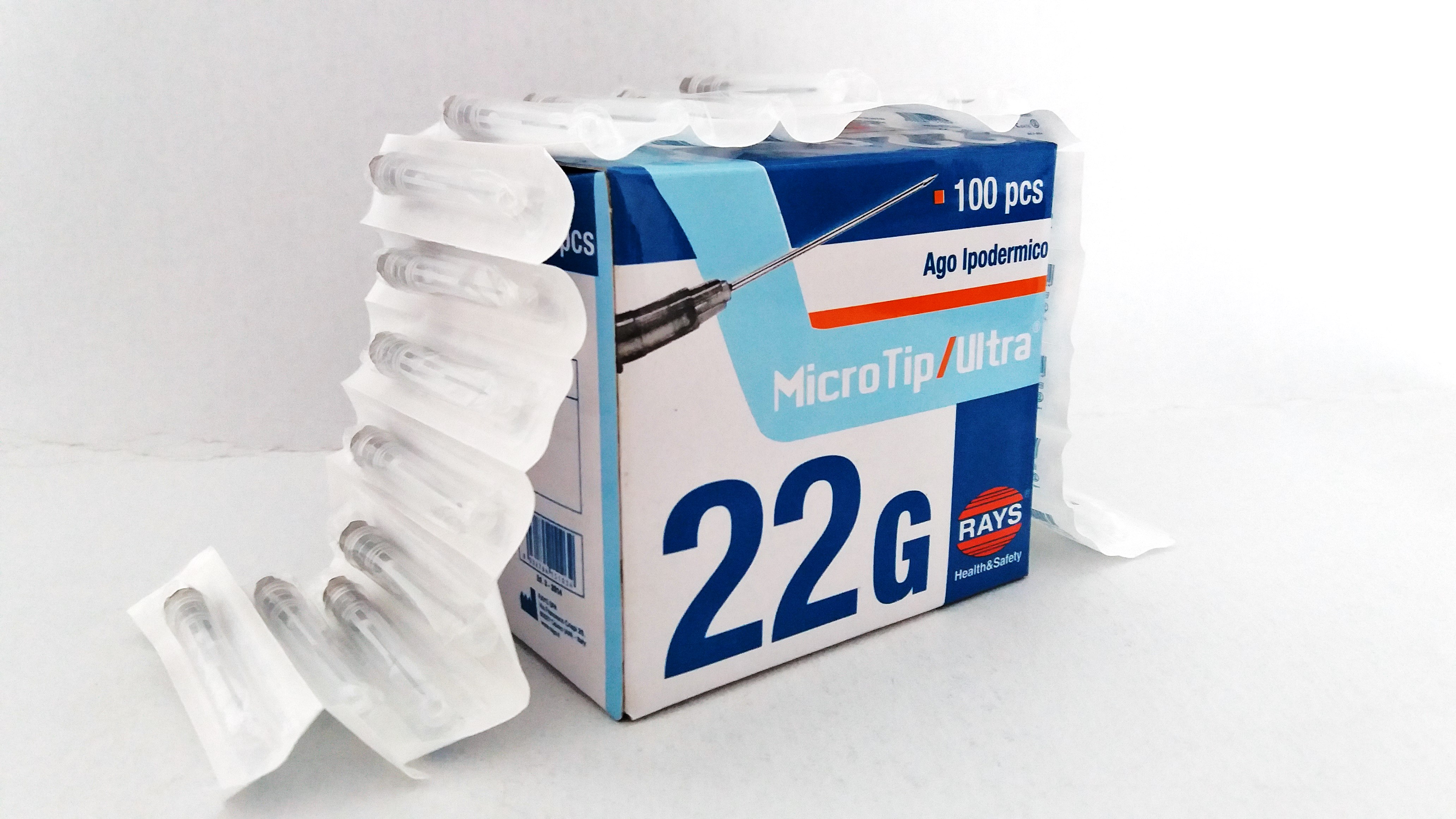 Disposable needles MicroTip/Ultra 22G x 1 1/4"