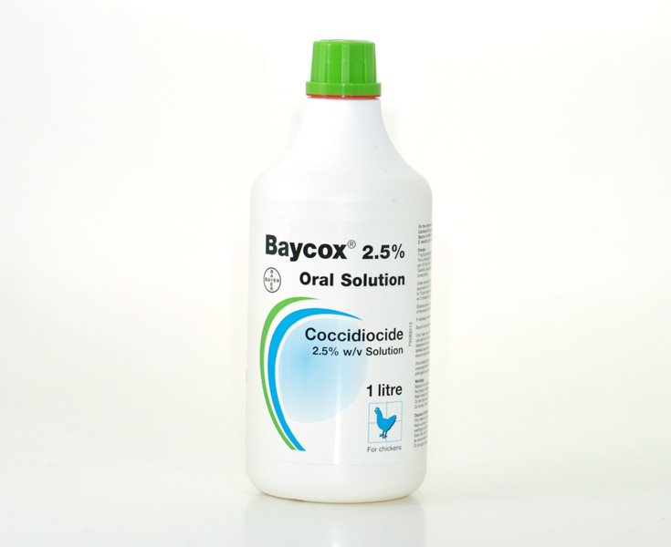 Baycox Oral 2.5%, 1 lt