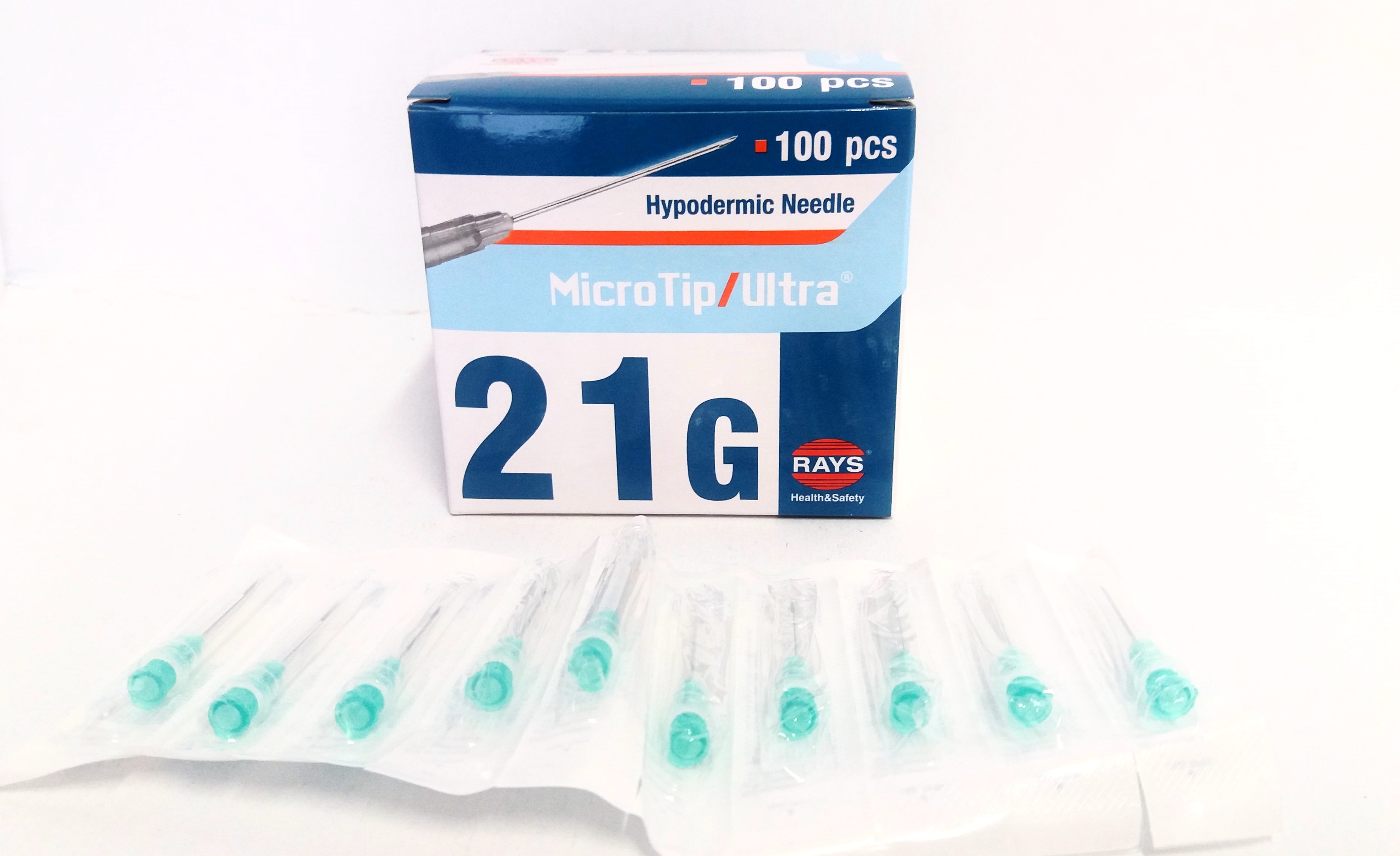 Hypodermic needles ΜicroTip/Ultra 21G x 1"