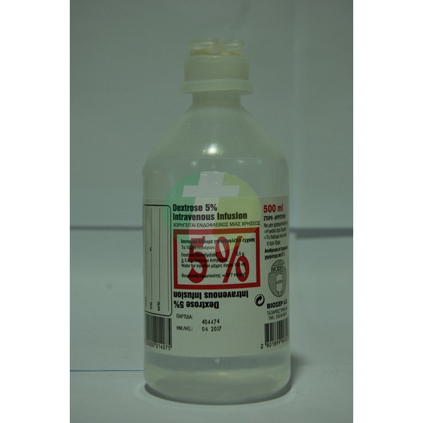 Dextrose Inj. 5%, 500 ml