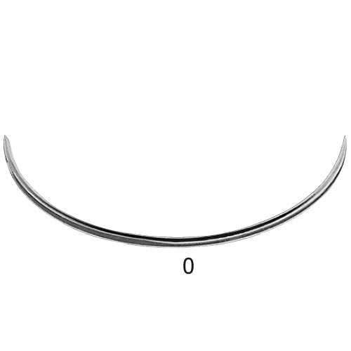 Suture needles, round, 1/2 circle, 1.6 x 86 mm