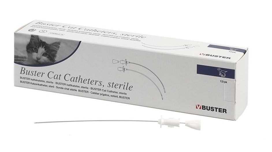 BUSTER sterile cat catheter 1.0 x 130 mm