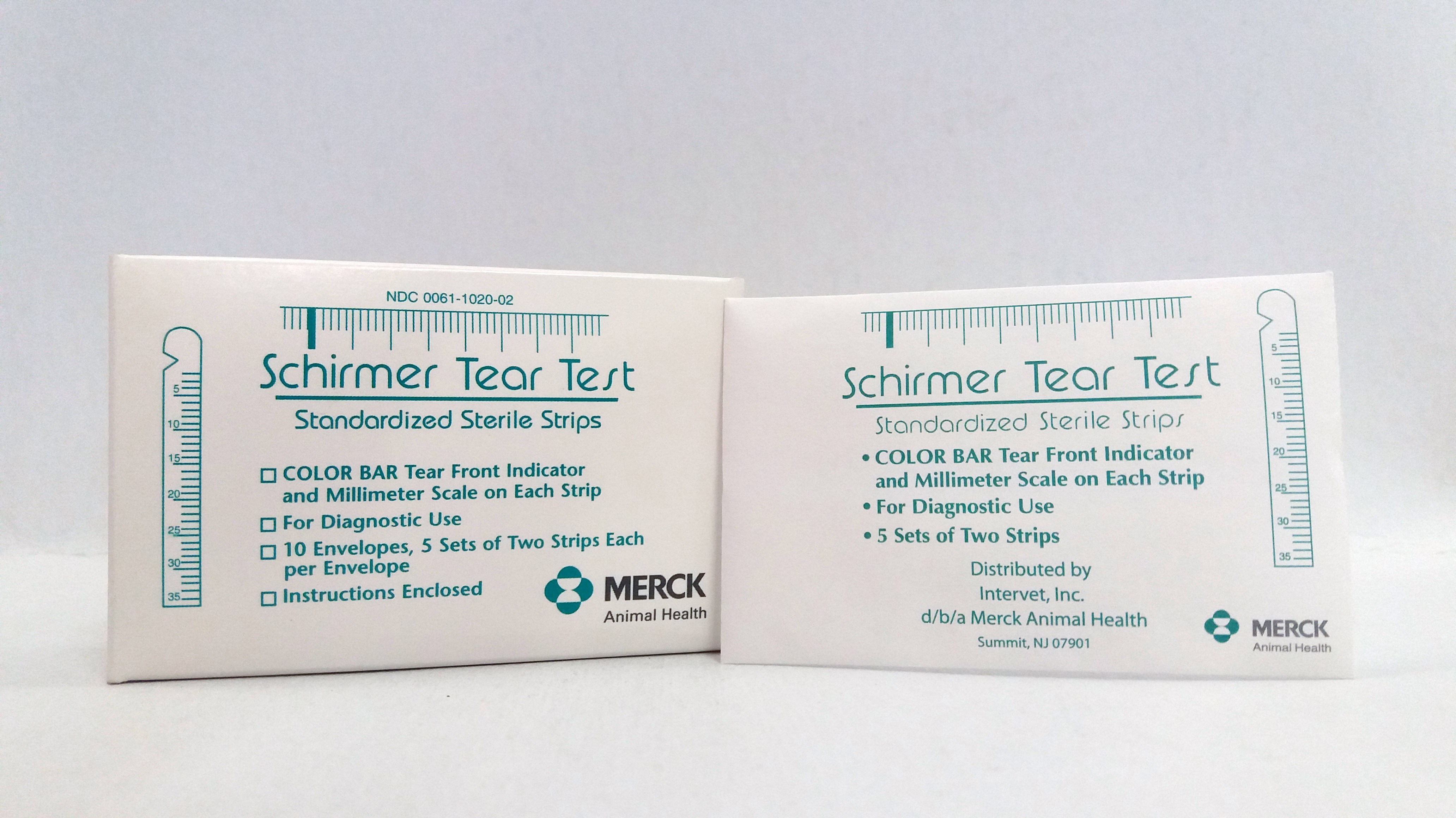 Schirmer tear test, 100 strips