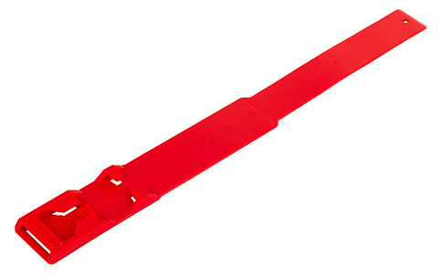 Ankle Straps for cattle, red