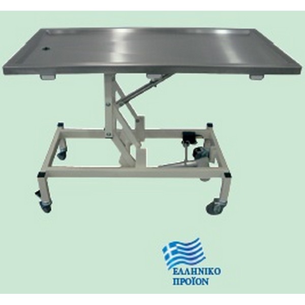 Surgical veterinary table electric inox