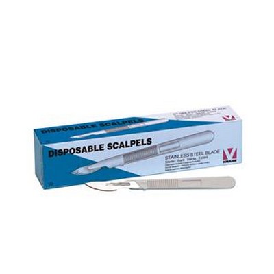 Disposable scalpels No 10
