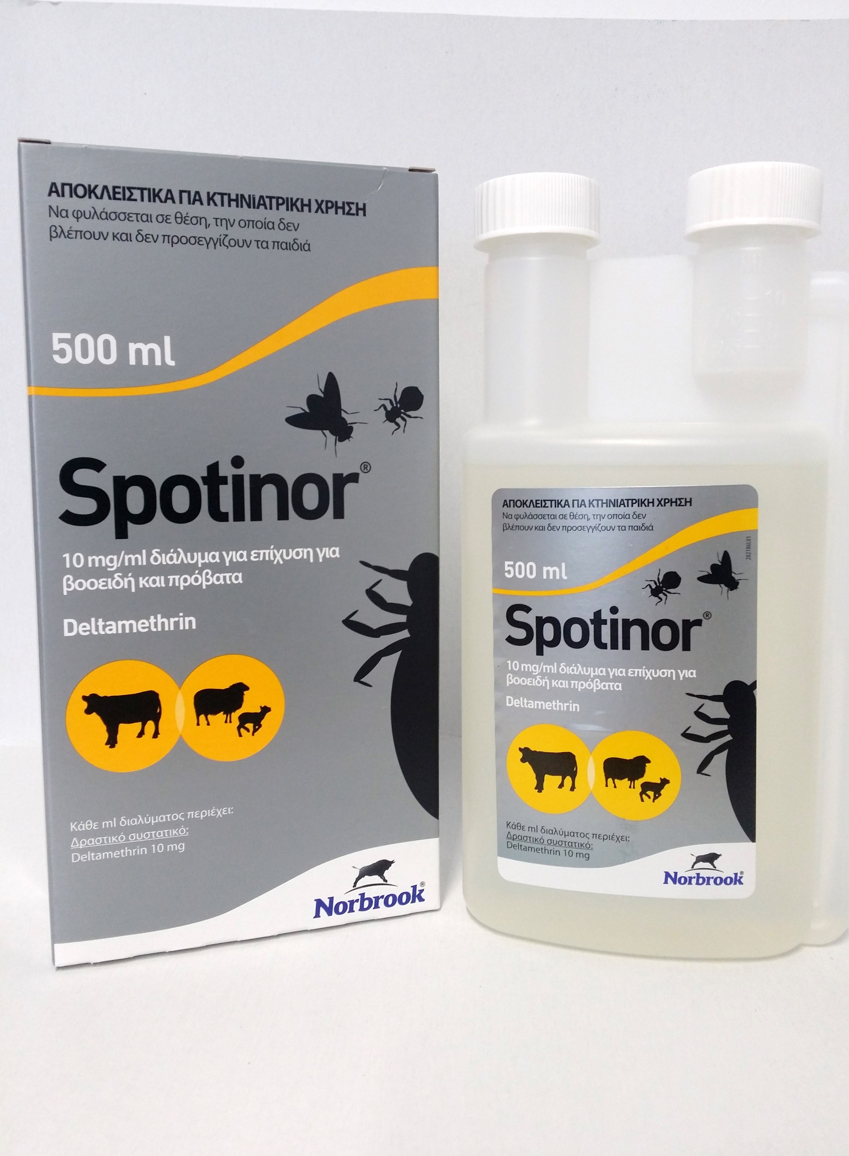 Spotinor 10 mg/ml, 500 ml