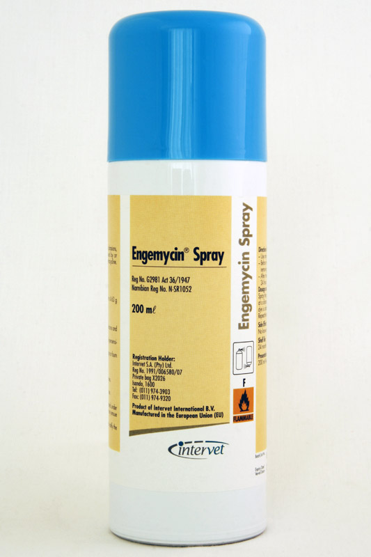 Engemycin Spray 3.48%, 200 ml