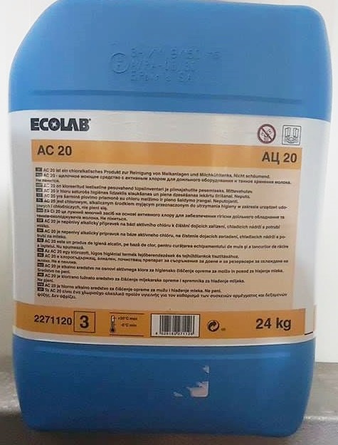 AC 20 (Alkaline cleaner), 24 kg