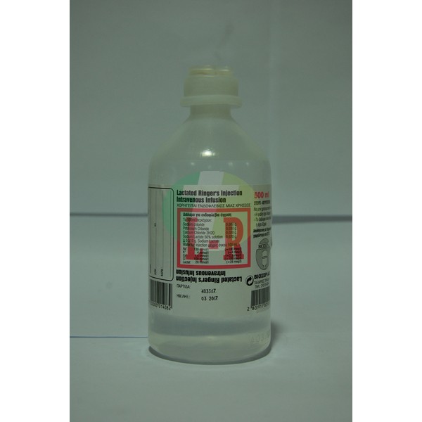 Lactated ringers, 500 ml