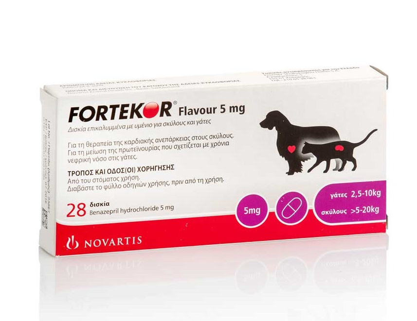 Fortekor Flavour 5 mg, 28 tabs