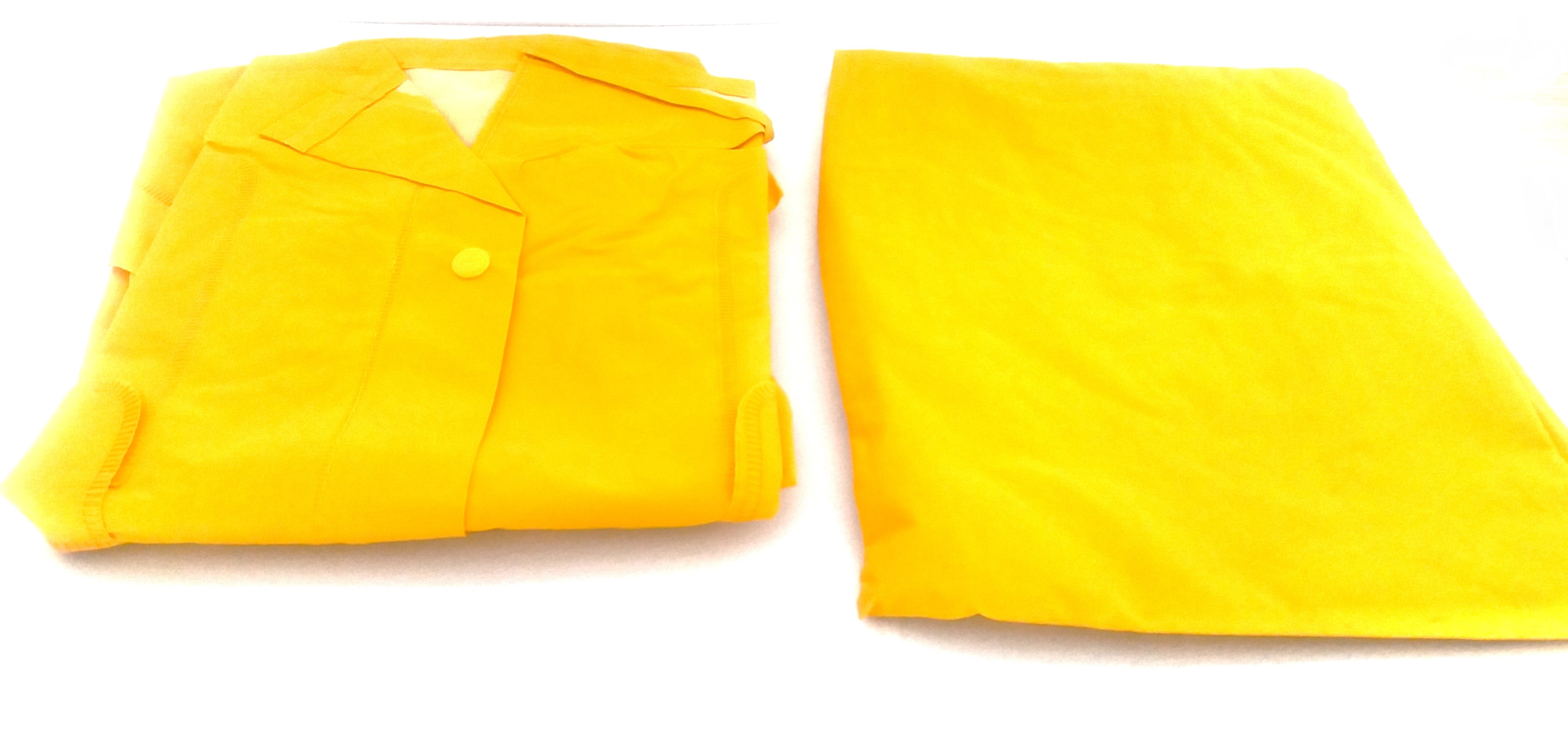 Κοστούμι αδιάβροχο κίτρινο, Large