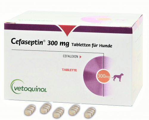 Cefaseptin 300 mg, 100 tabs