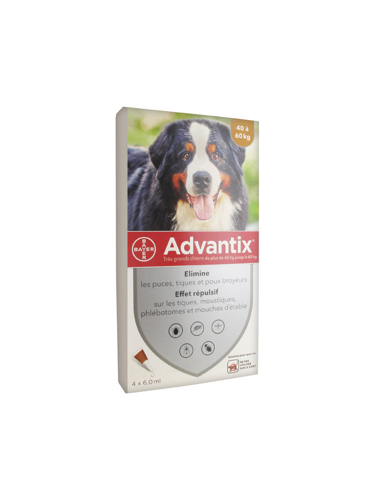 Advantix Spot On 40-60 kg, 4 x 6 ml