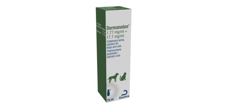 Dermanolon 1.77+17.7 mg/ml, 75 ml