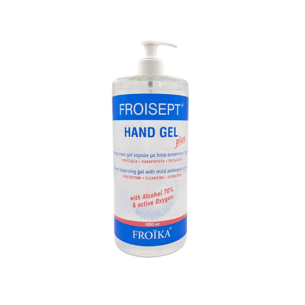 Antiseptic Froisept Plus with pump, 1 lt
