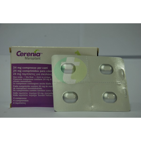 Cerenia 24 mg, 4 tabs
