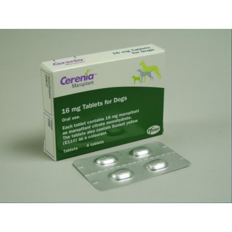 Cerenia 16 mg, 4 tabs