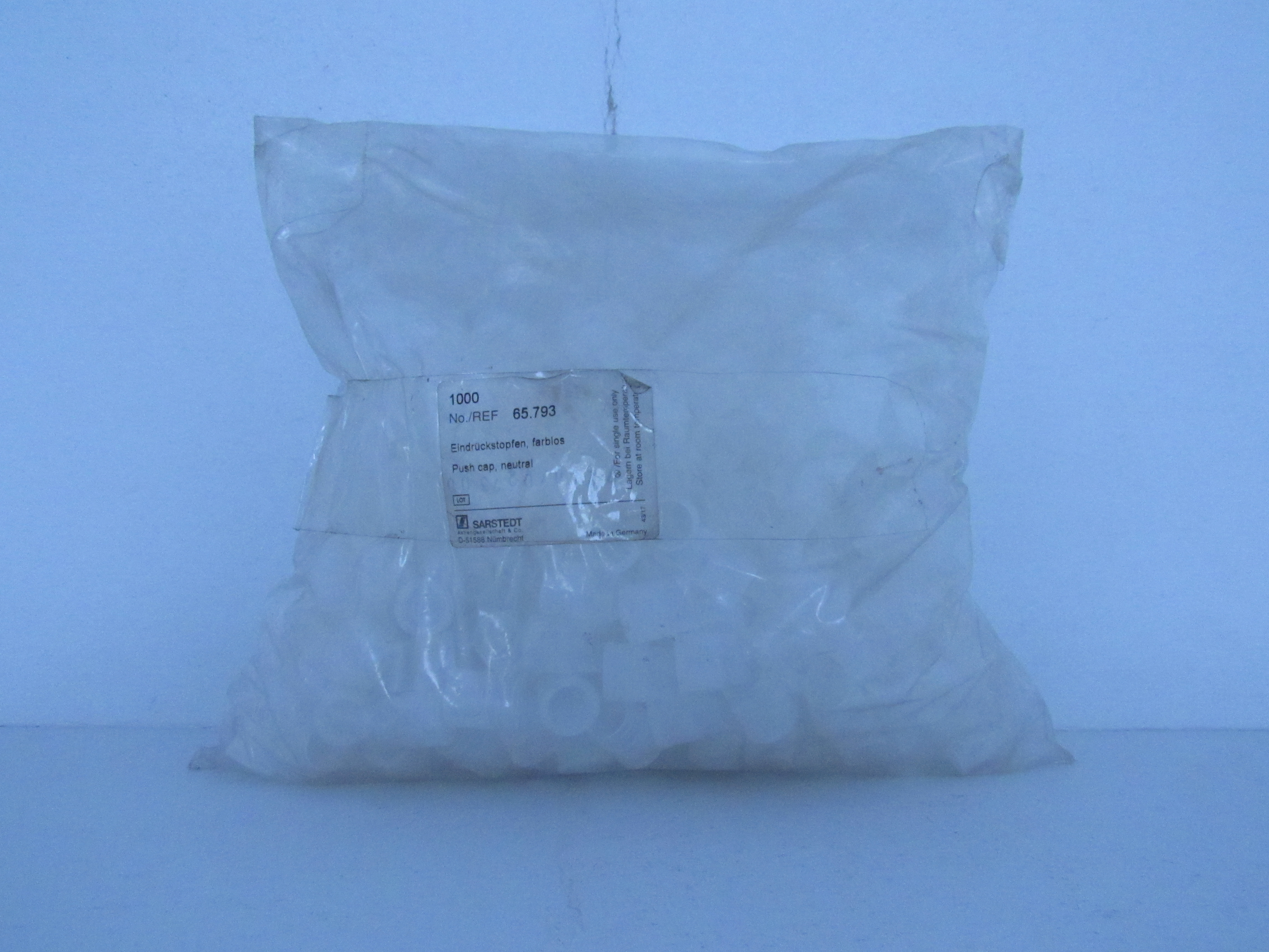 Καπάκια για σωληνίσκους φυγοκέντρισης ούρων, 5 ml