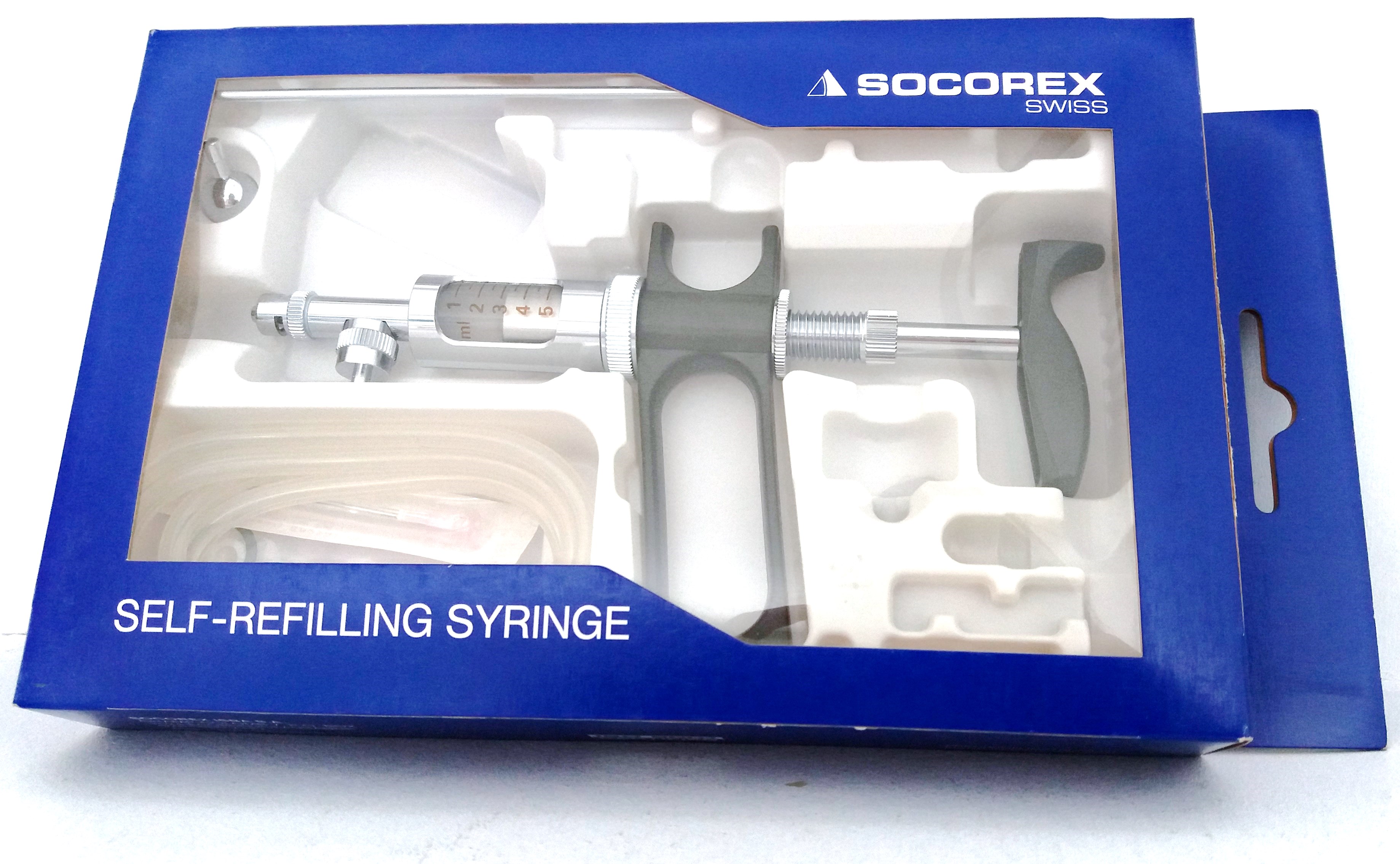 Syringe automatic Socorex without vial holder, 5 ml