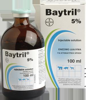 Baytril Inj. 5%, 100 ml