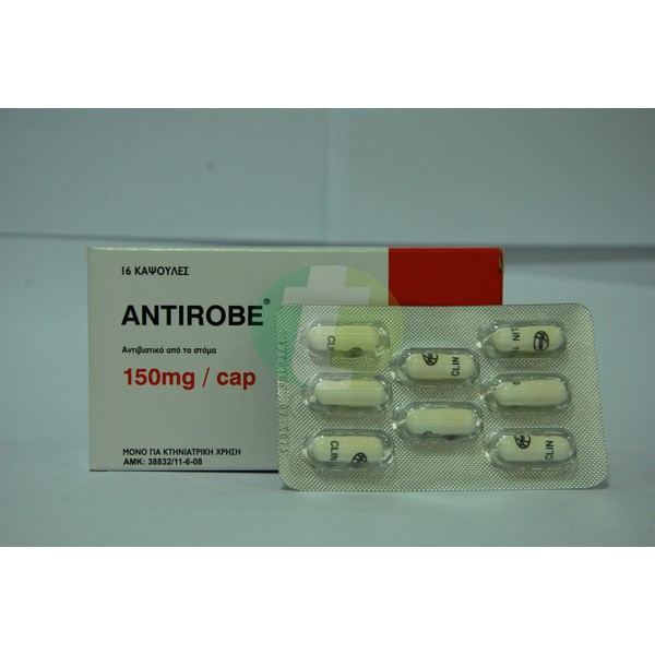 Antirobe 150 mg, 16 tabs