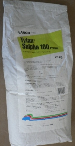 Tylan Sulpha 10%, 25 kg