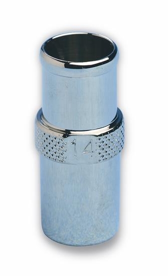 Connector μεταλλικό για τραχειοσωλήνα, 13 mm