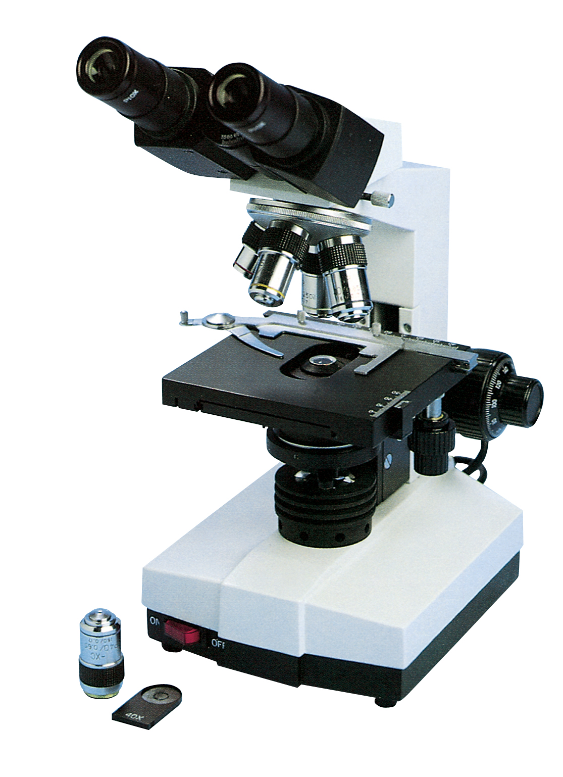 Binocular microscope Primolab 4G w/4 objectives (4x10x40x100x)