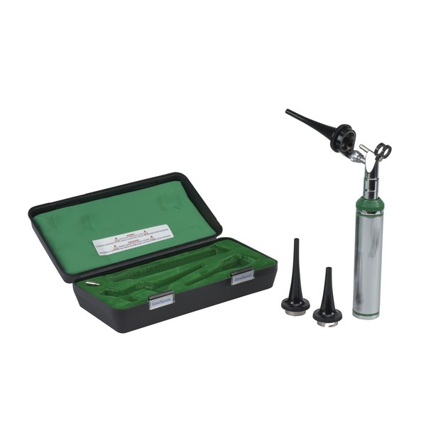 Gowllands otoscope set with 2 specula, halogen