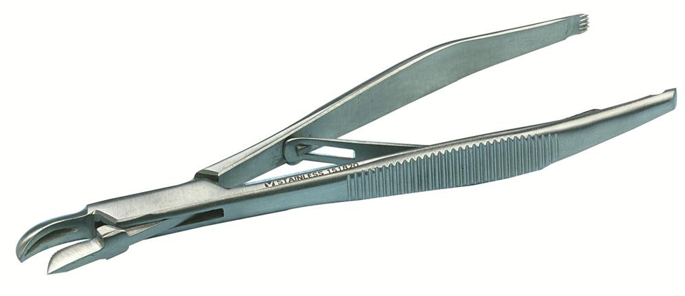 Michel suture clips applicator stainless steel, 12.5 cm
