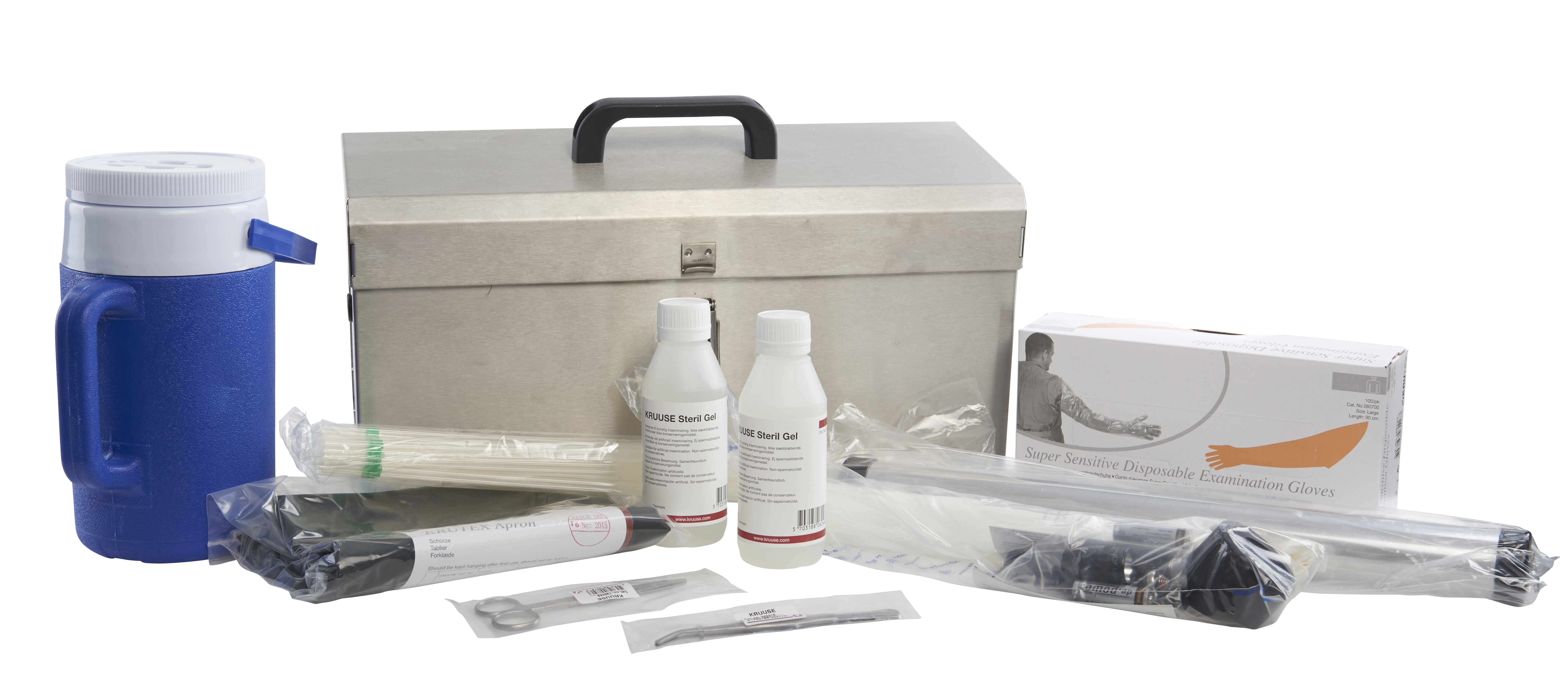 Artificial insemination kit for cattle