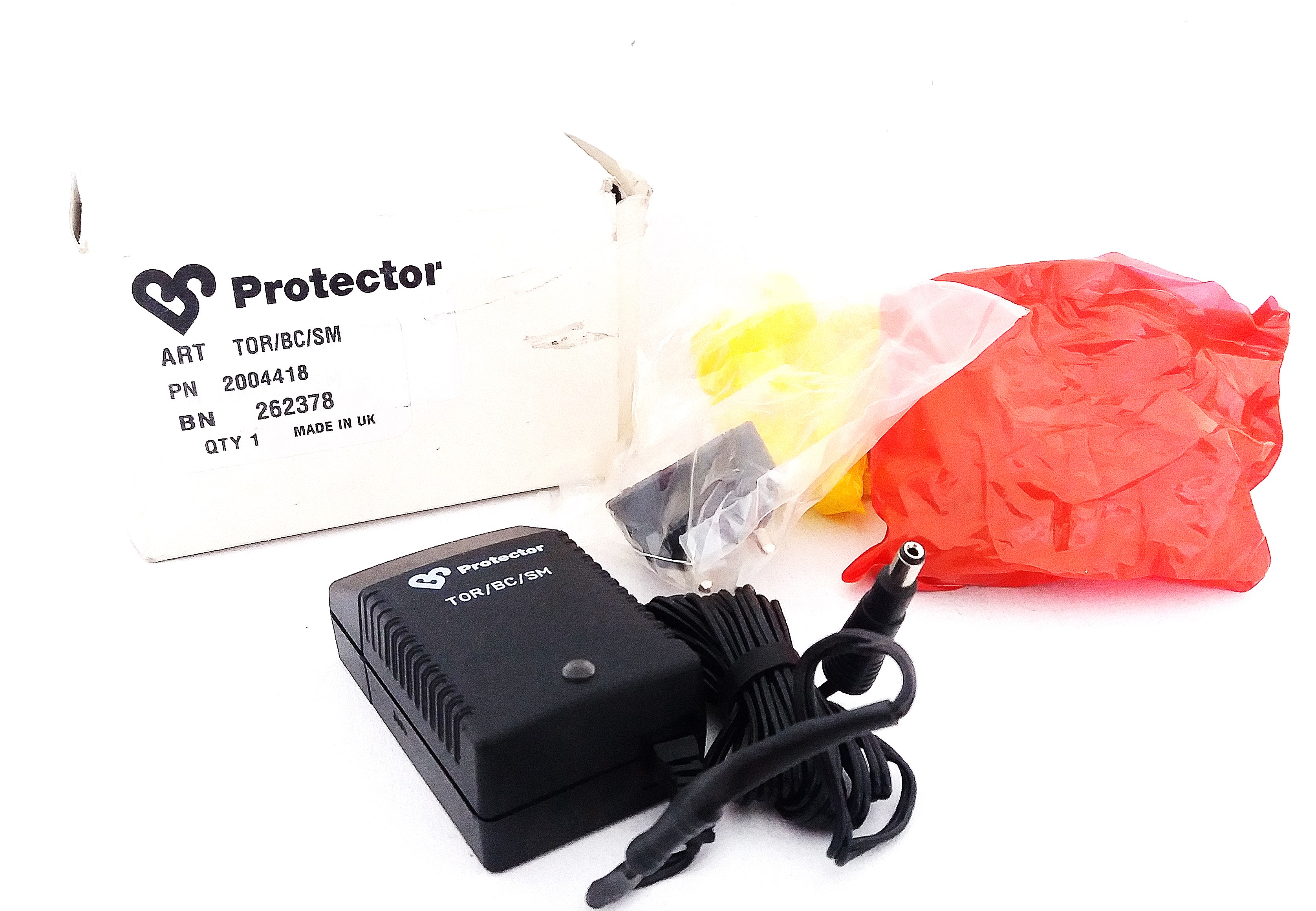 Battery charger for Tornado mask