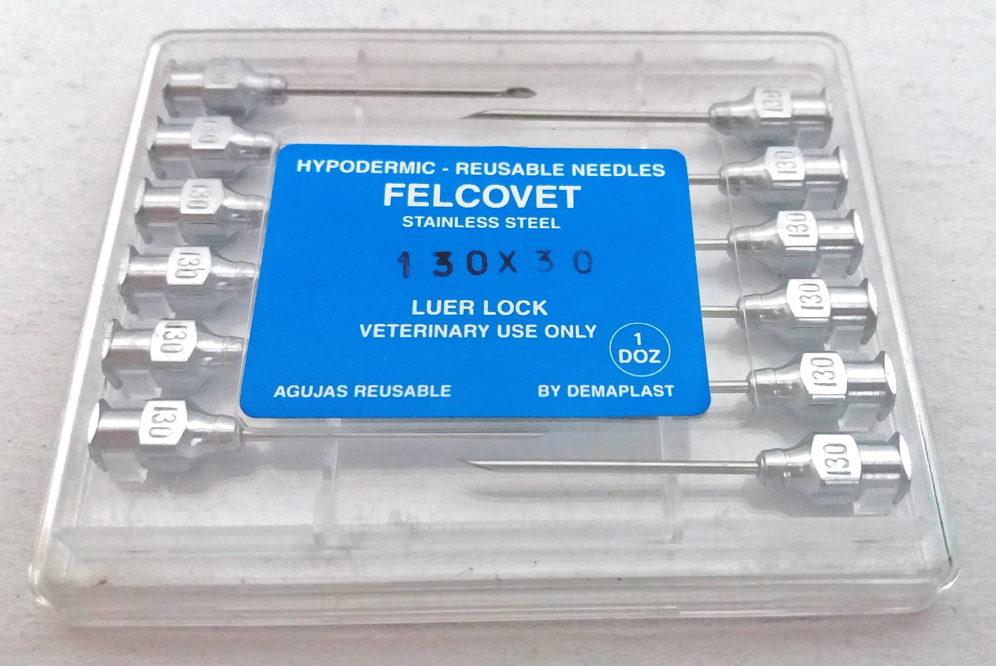 Βελόνες κτηνιατρικές Felcovet, 1.3 x 30 mm