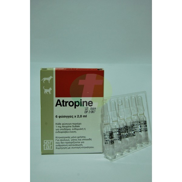 Atropine Sulfate 0.5 mg/ml, 2 ml