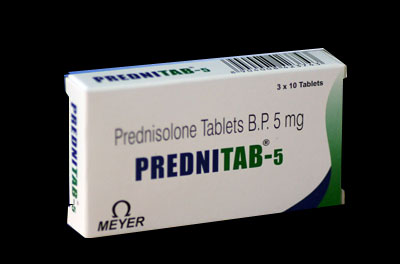 Prednitab 5 mg, 30 tabs