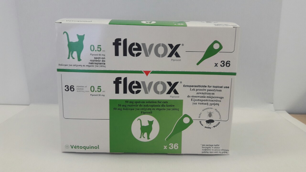Flevox Cat, 3 pipettes