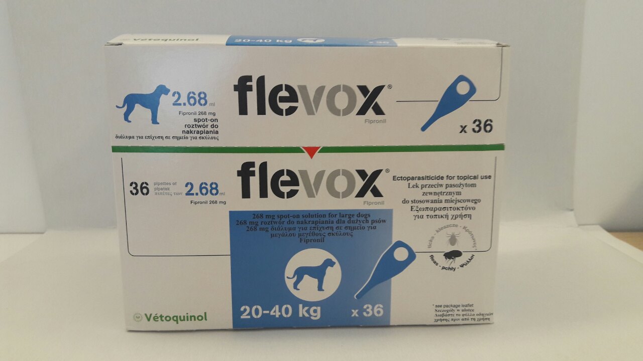 Flevox Dog Large, 3 pipettes