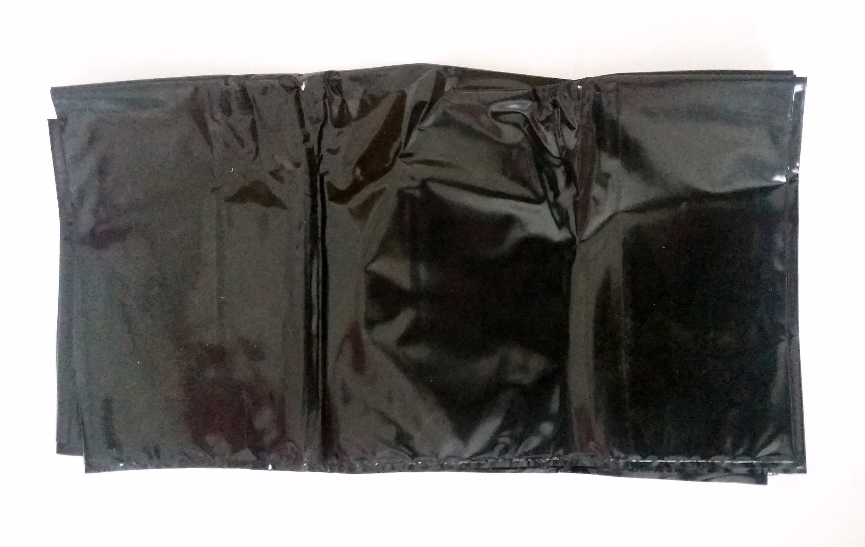 Σακούλες πλαστικές μαύρες μεγάλης αντοχής, 80 x 120 cm